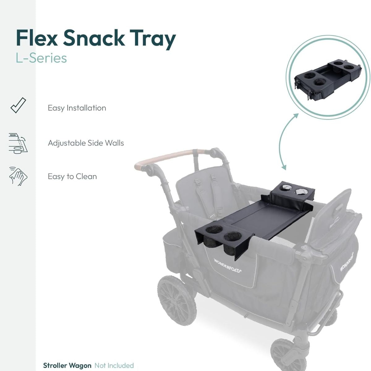Bandeja para lanches WonderFold L2 Flex