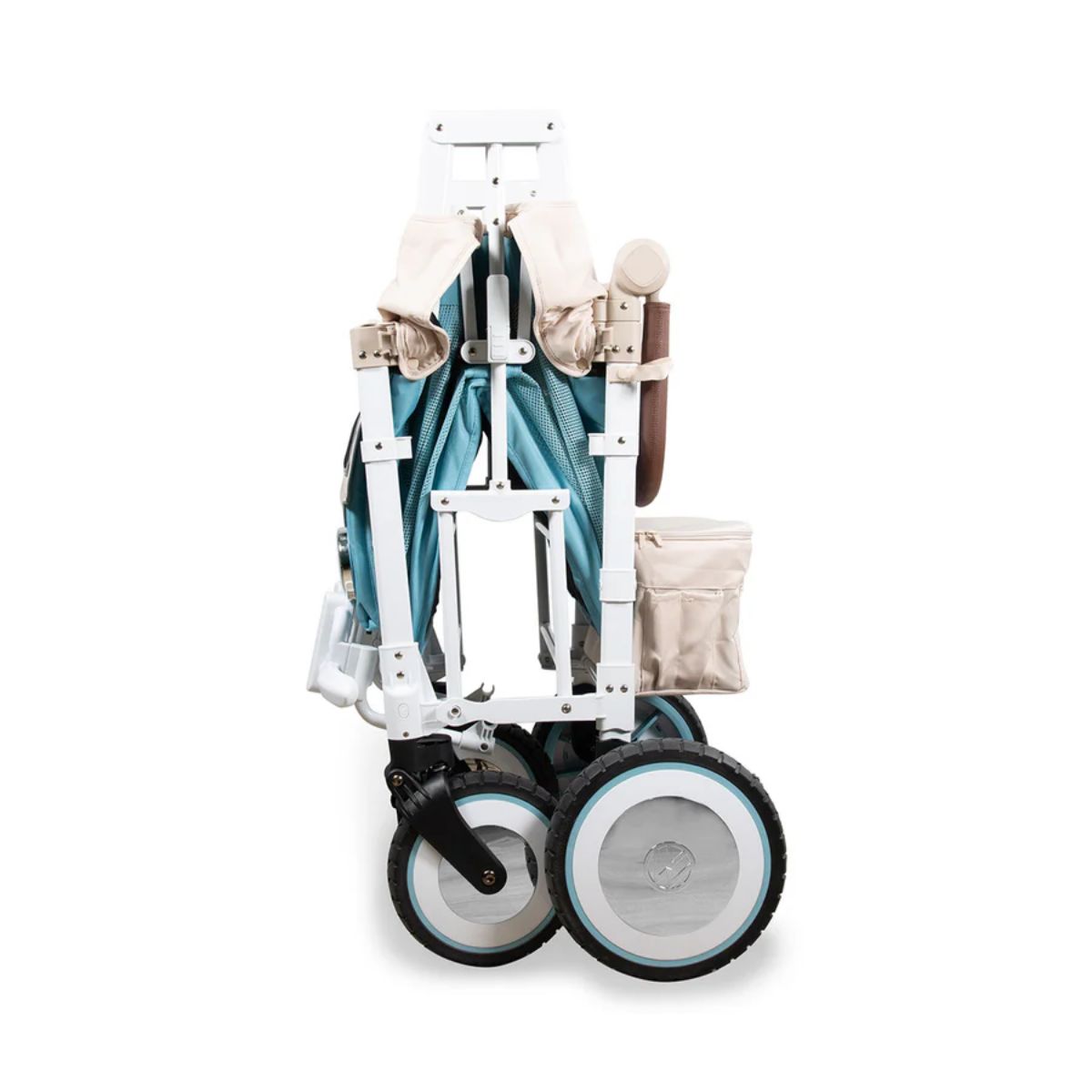 Carrinho de bebê WonderFold VW2 Volkswagon Double (2 lugares) - Bondi Blue