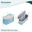 Bolsa térmica Wonderfold VW, Azul Bondi on Luna Baby Store Miami