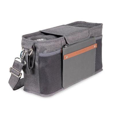 Console para pais WonderFold Small com 2 porta-copos isolados - Gray