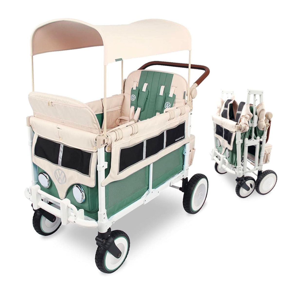 Carrinho de Passeio Wonderfold VW2 Volkswagen - Sage Green