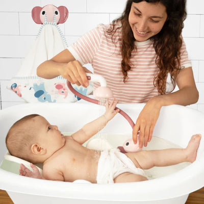 Yookidoo Bath Set Elephant Baby Shower 0-24M - Pink