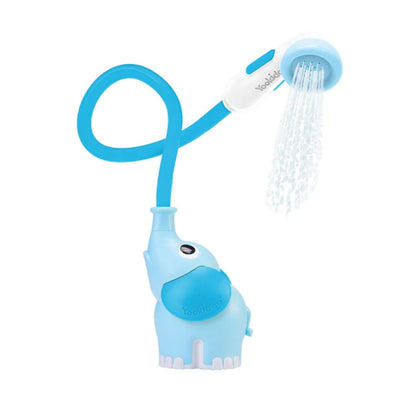 Yookidoo Portable Elephant Baby Shower 0-24M - Blue/Deep Blue