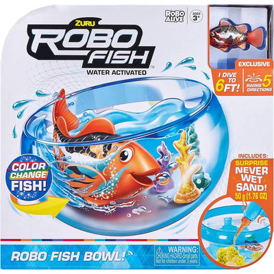 ZURU Robo Fish Playset Water Activated