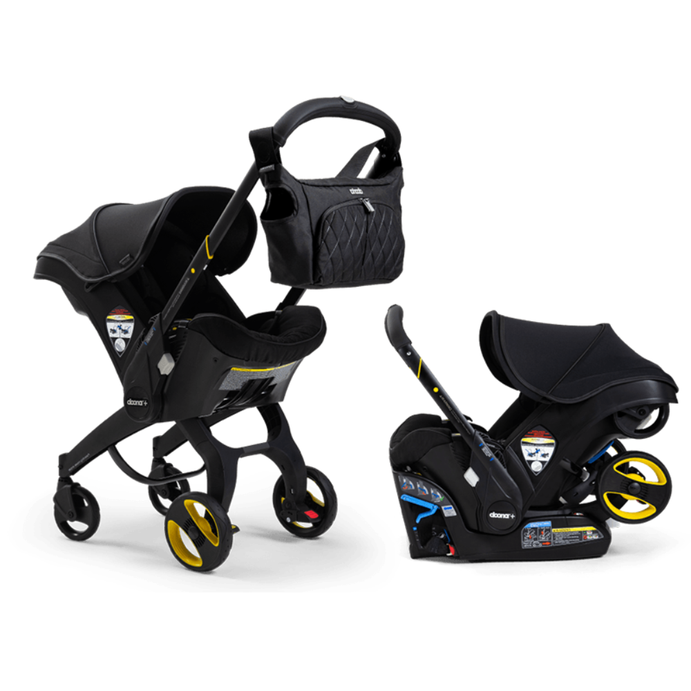 Doona Infant Car Seat Stroller - Midnight Edition on Luna Baby Store Miami