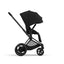 Cybex E-Priam 2 Stroller - Matte Black Frame + Deep Black Seat Pack