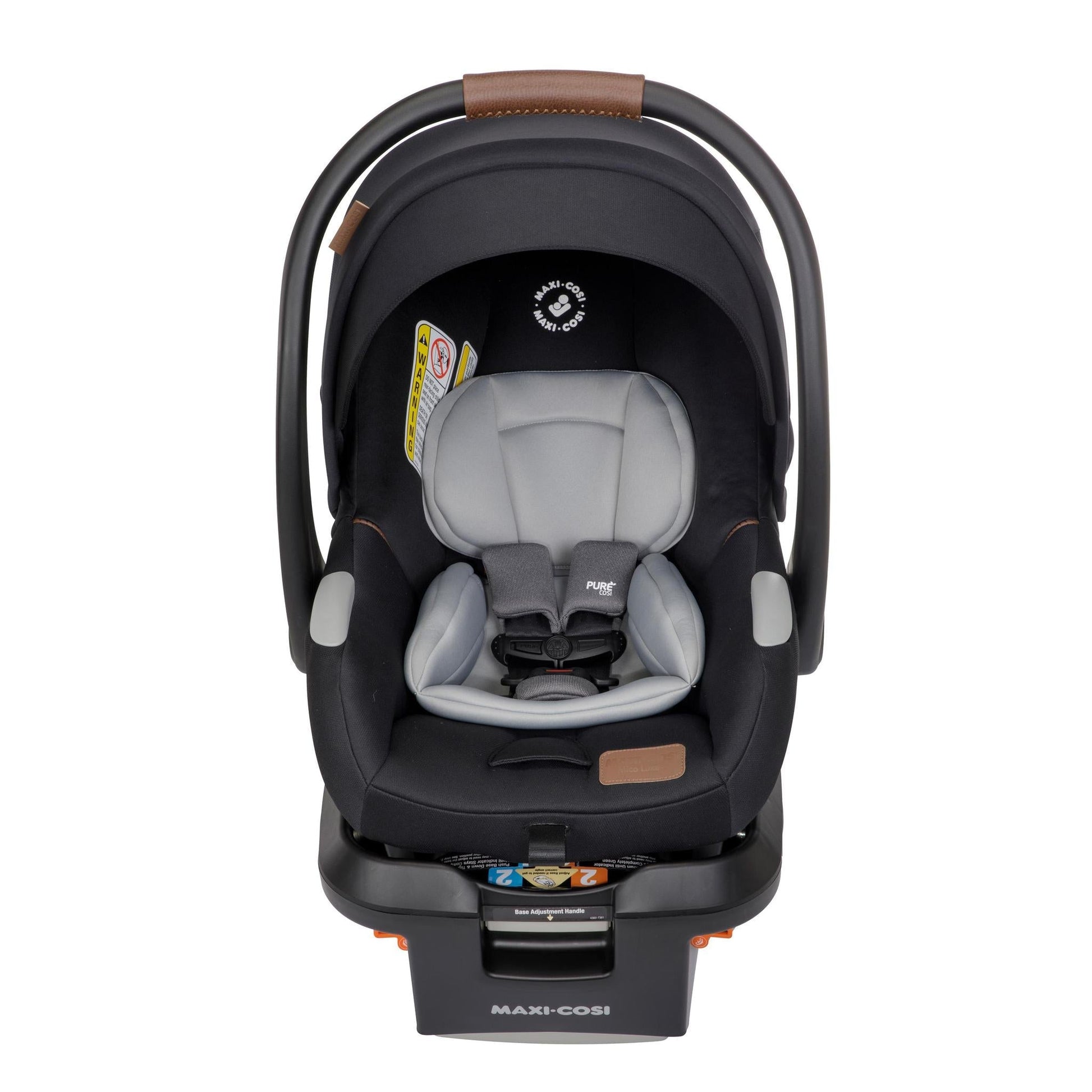 Maxi Cosi Mico Luxe+ Infant Car Seat - Essential Black - Luna Baby Store Miami