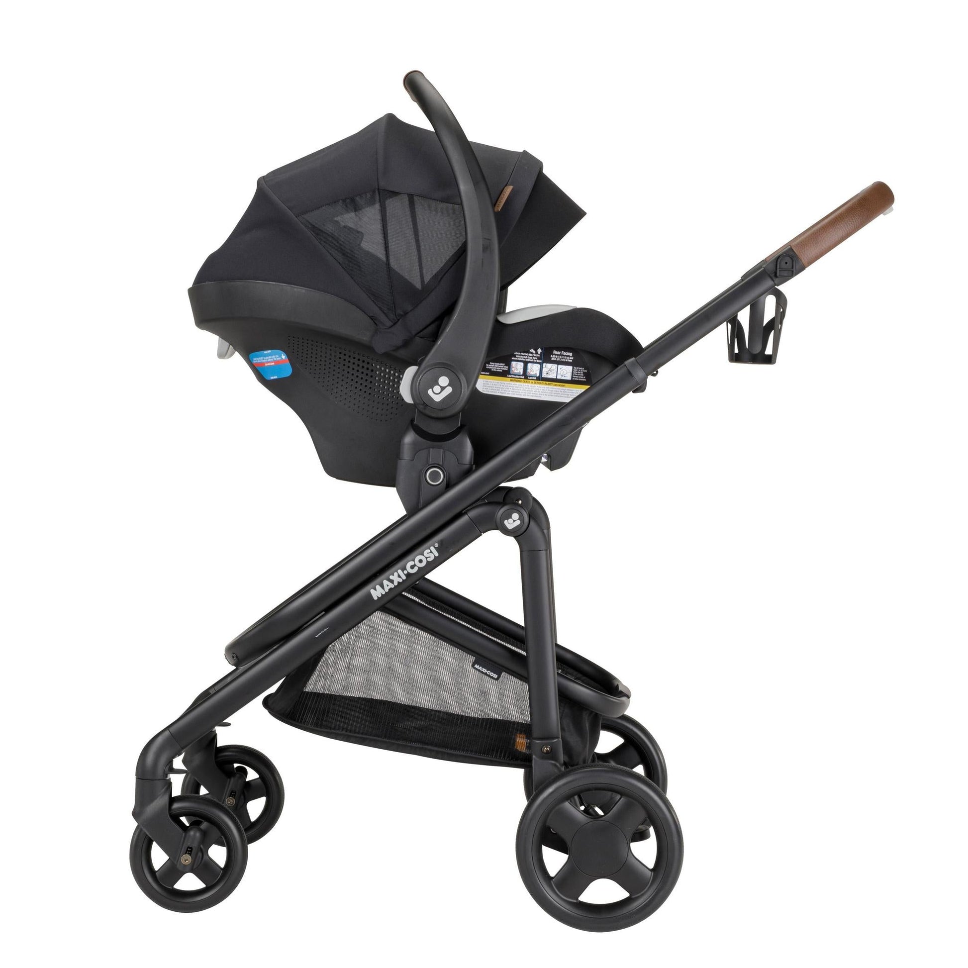 Maxi Cosi Mico Luxe+ Infant Car Seat - Essential Black - Luna Baby Store Miami