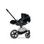 Cybex Priam 4 Stroller - Chrome/Black Frame and Soho Grey Seat Pack