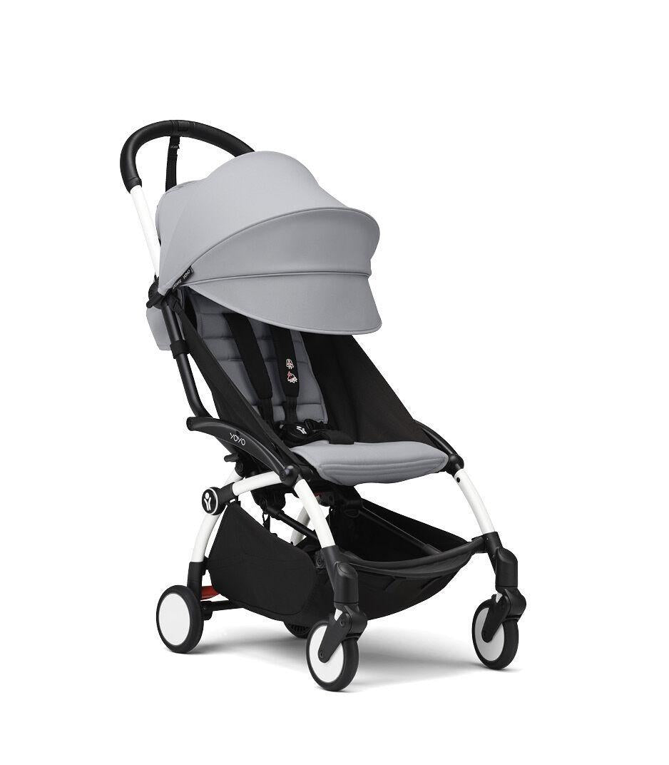 Stokke YOYO³ Stroller - Stone On White - Luna Baby Store Miami