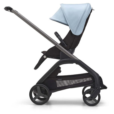 Carrinho de Bebê Bugaboo Dragonfly Grafite/ Midnigth Black / Skiline Blue - Bugaboo Babytunes