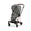 Cybex Mios 3 Stroller - Rose Gold/Brown Frame and Soho Grey Seat Pack