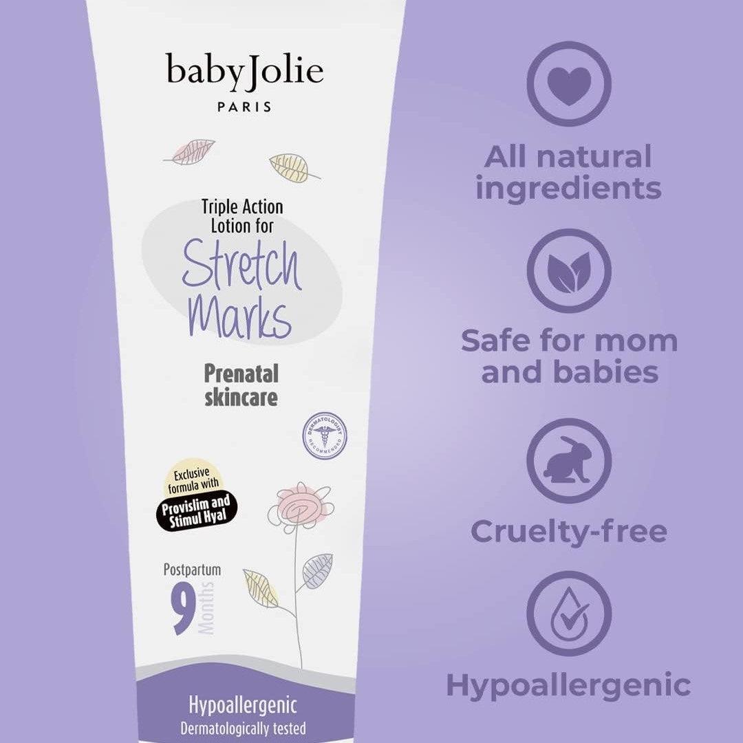 Creme De Prevenção De Estrias Baby Jolie Paris 212g - Baby Jolie Paris Babytunes