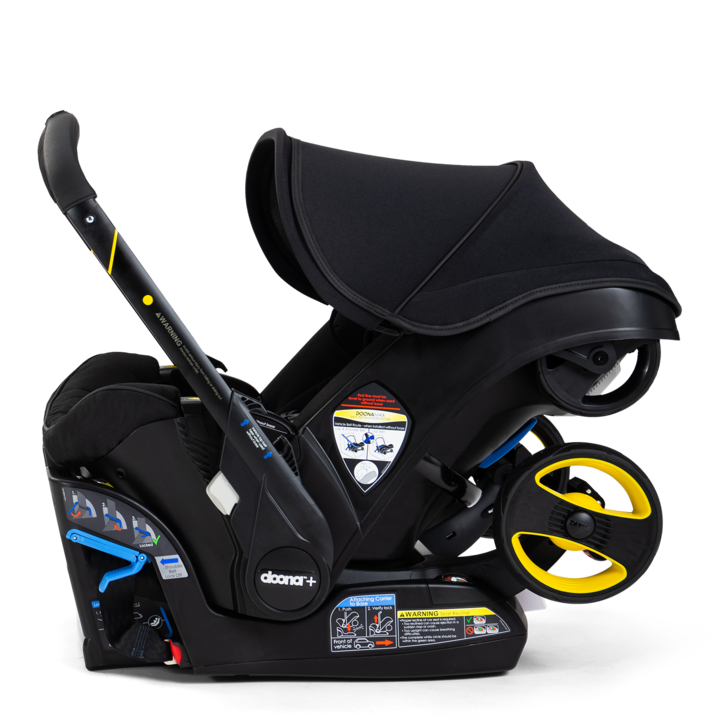 Doona Infant Car Seat Stroller - Midnight Edition on Luna Baby Store Miami