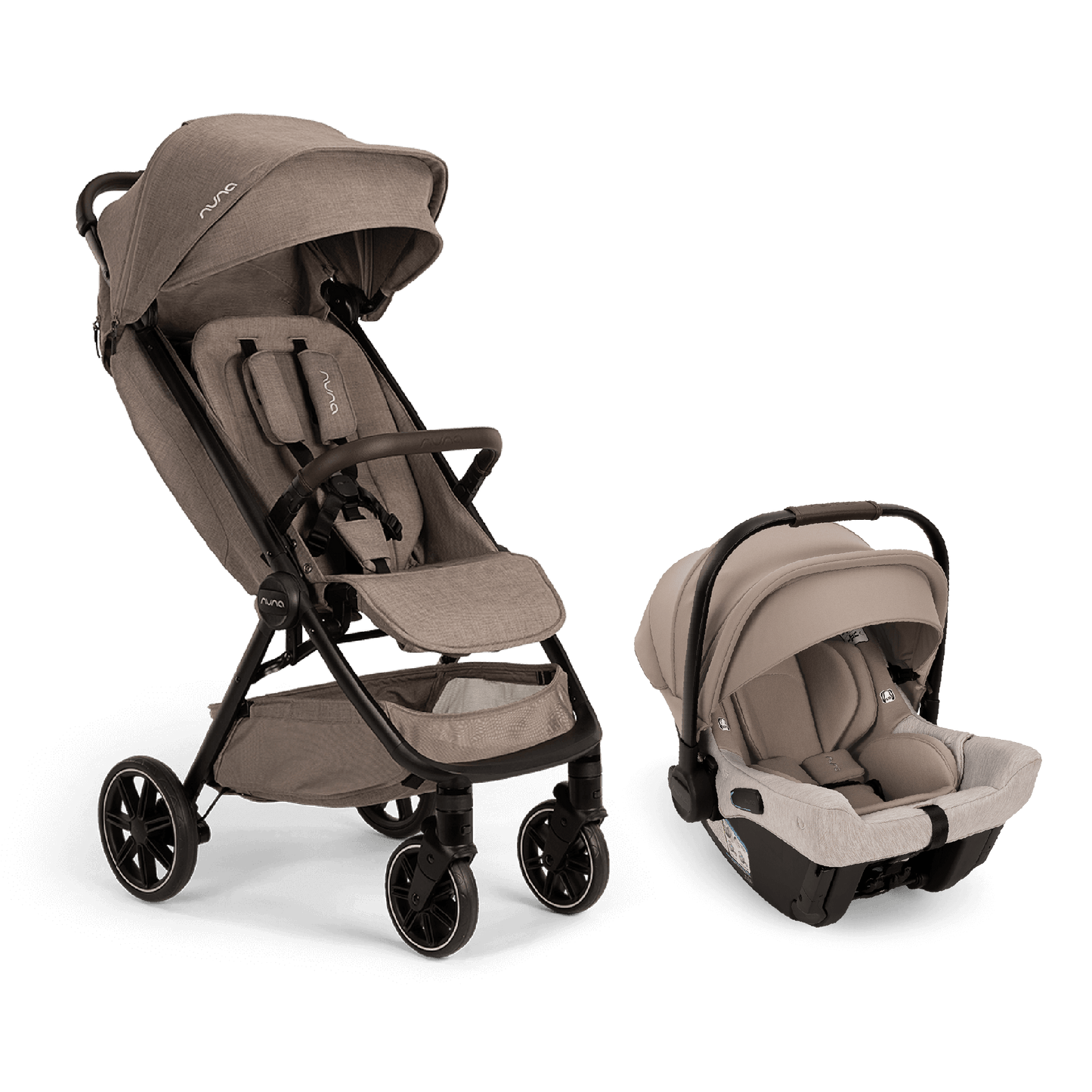 Carrinho de Bebê Travel Sistem Trvl Lx + Pipa Urbn Cedar