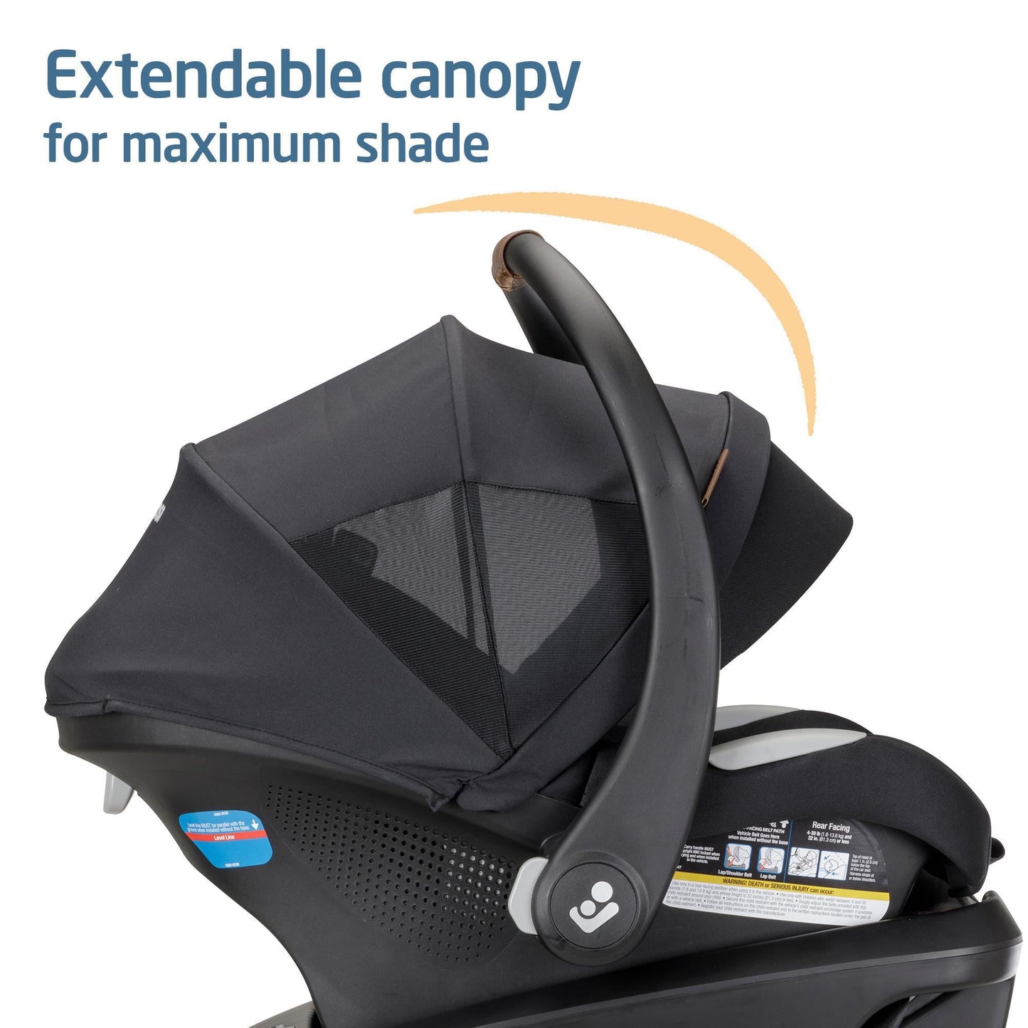 Maxi Cosi Mico Luxe+ Infant Car Seat - Essential Black - Luna Baby Store Miami