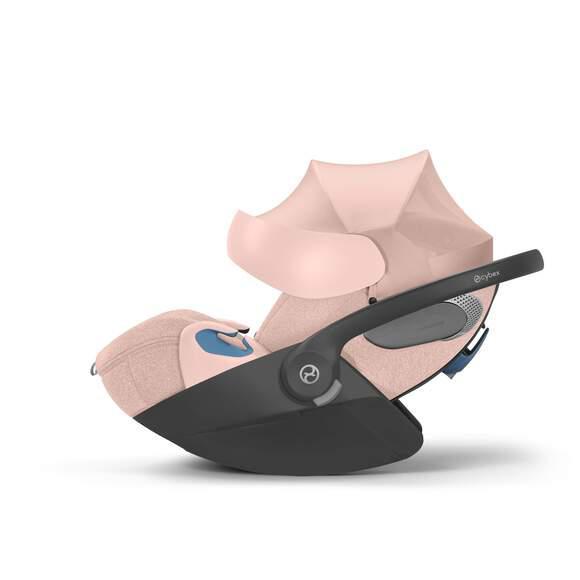 Cybex Cloud T Infant Car Seat w/ SensorSafe - Peach Pink - Luna Baby Store Miami