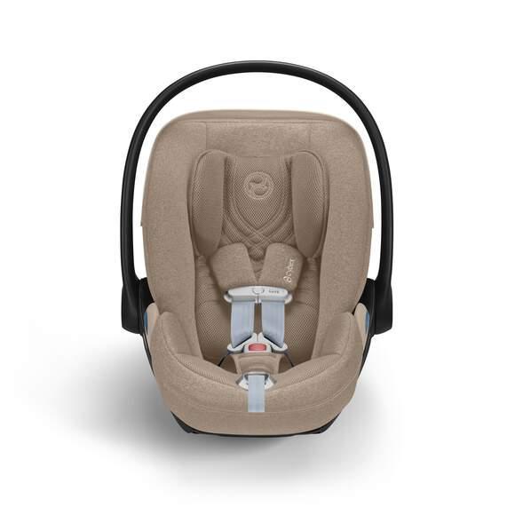 Cybex Cloud T Infant Car Seat w/ SensorSafe - Cozy Beige - Luna Baby Store Miami