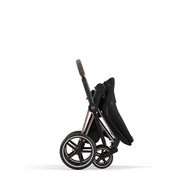 Cybex Priam 4 Complete Stroller Rose Gold Deep Black