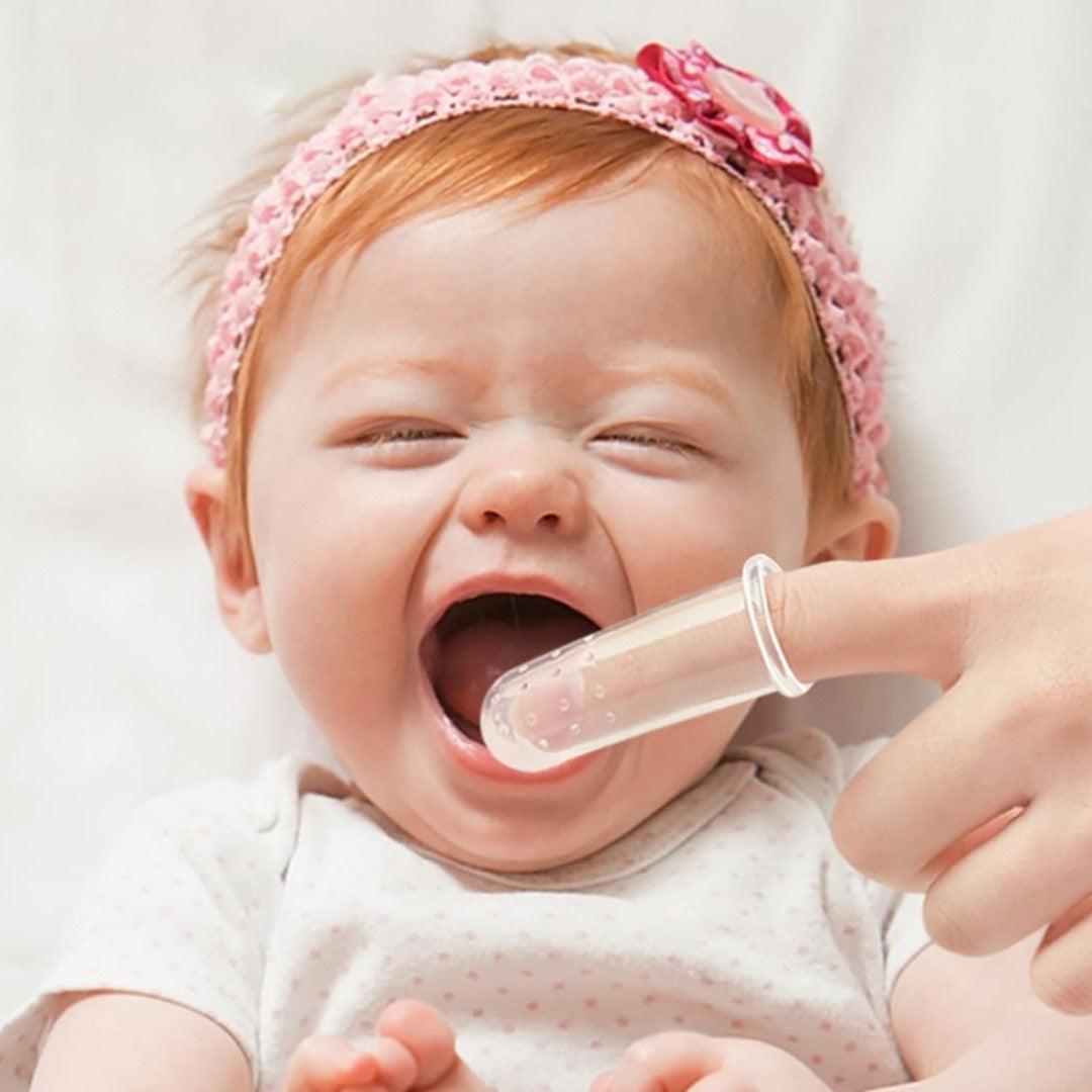 Escova Dedeira De Silicone Para Bebês Haakaa - Haakaa Babytunes