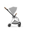 Cybex Mios 3 Stroller Frame - Chrome/Brown