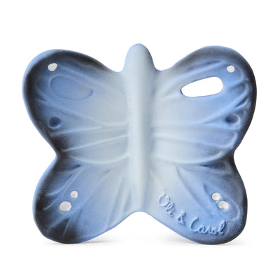 Olí & Carol Teether Blue The Butterfly