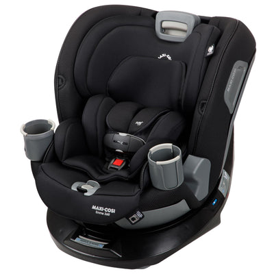Maxi Cosi Emme 360 Rotating All-in-One Car Seat - Midnight Black - Luna Baby Store Miami
