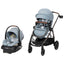 Maxi Cosi Zelia™² Luxe 5-in-1 Modular Travel System - New Hope Grey - Luna Baby Store Miami