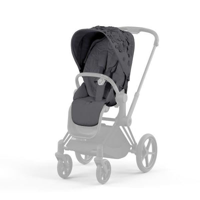 Cybex Priam 4/E-Priam 2 Seat Pack - Simply Flowers Dream Grey