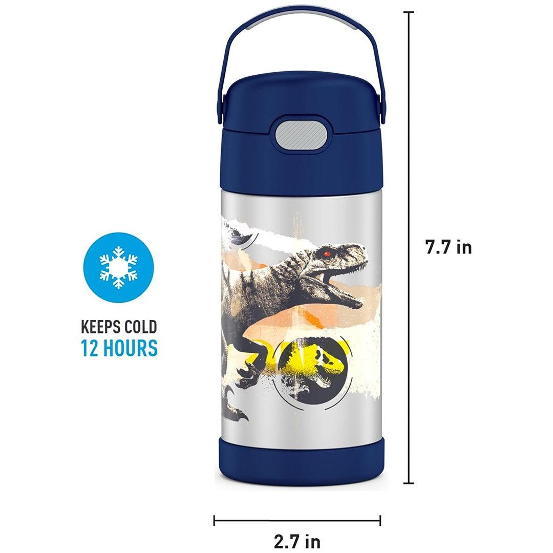 Garrafa Térmica Infantil Thermos Jurassic World 350ML - Thermos Babytunes