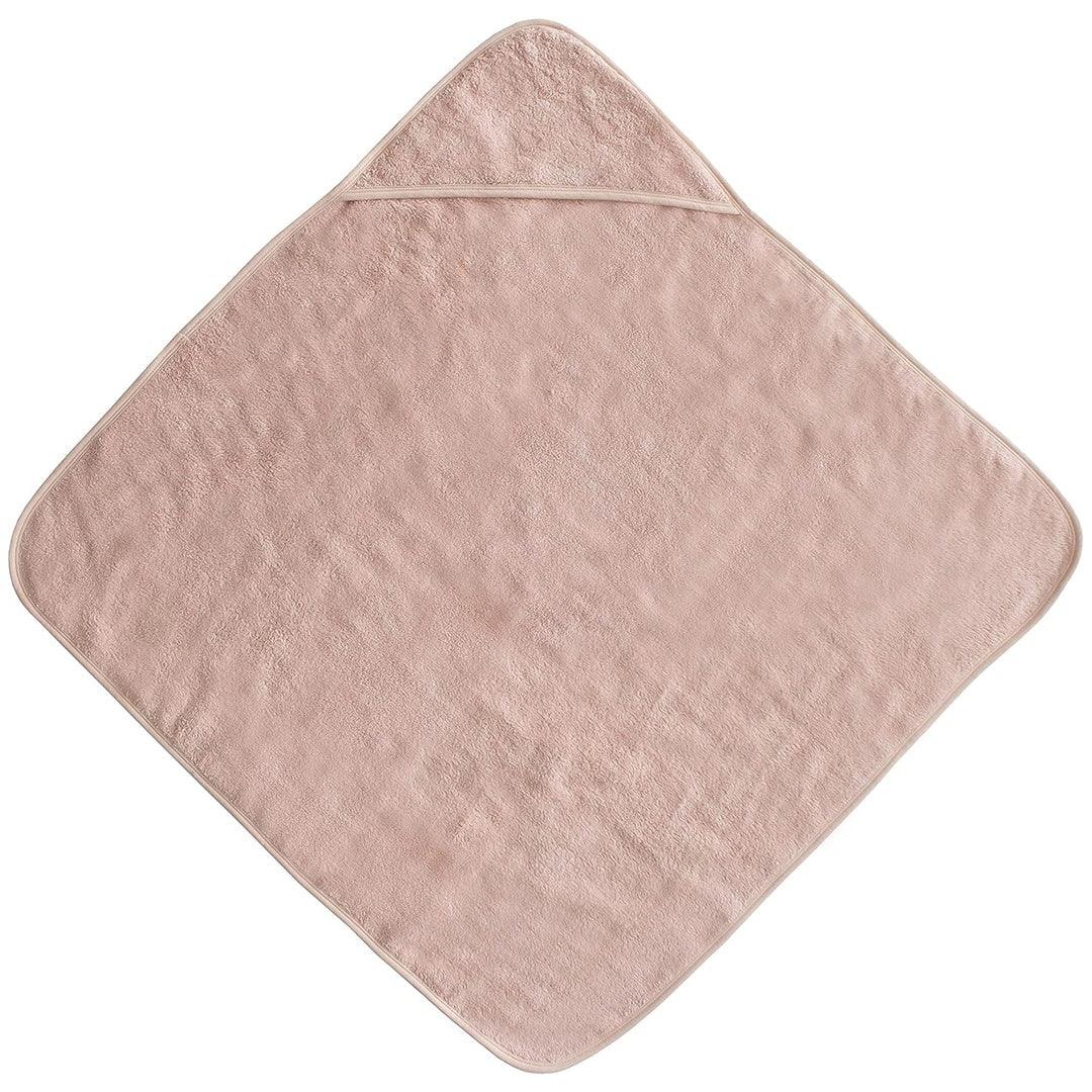 Toalha Infantil Com Capuz de Algodão Orgânico Mushie Blush - Mushie Babytunes